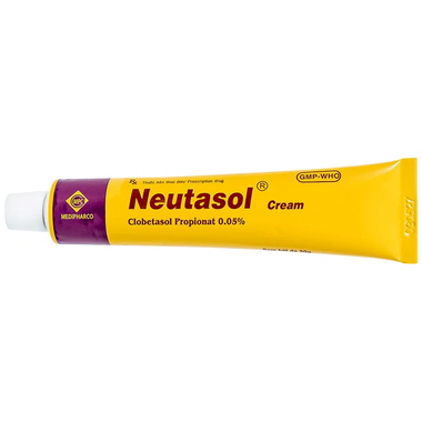 Thuốc bôi ngoài da Neutasol Cream 0.05% trị chàm, vảy nến, viêm da tuýp (30g)
