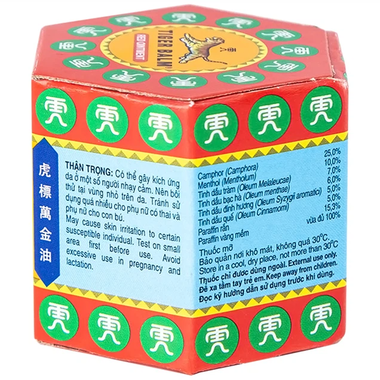 Dầu cù là Tiger Balm Red giảm đau nhức cơ (19,4g)