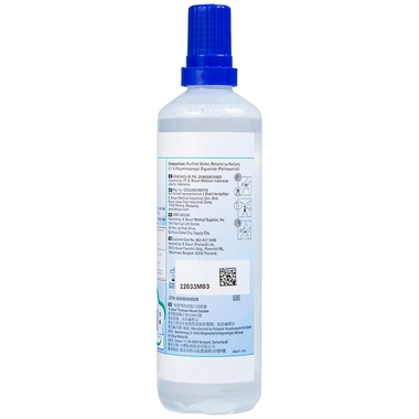 Dung dịch Prontosan Solution Round B.Braun hỗ trợ sát khuẩn và làm mềm vết loét (350ml)