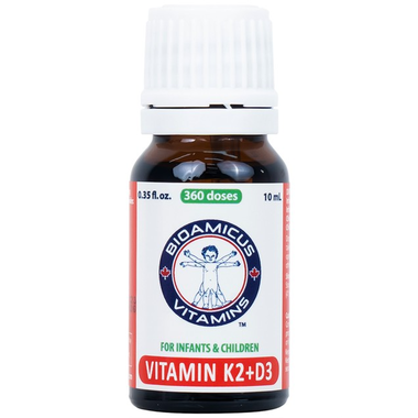 Thực phẩm bảo vệ sức khoẻ BioAmicus Vitamin K2 + D3 (10ml)