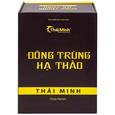 Thực phẩm bảo vệ sức khỏe Đông Trùng Hạ Thảo Thái Minh (30 viên)