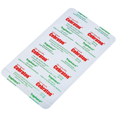 Thuốc Cebraton phòng và điều trị suy giảm trí nhớ (5 vỉ x 10 viên)