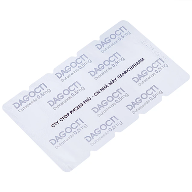 Thuốc Dagocti 0.5mg điều trị phì đại tuyến tiền liệt (30 viên)