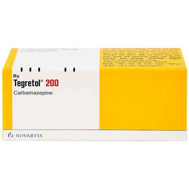 Thuốc Tegretol 200mg điều trị bệnh động kinh (5 vỉ x 10 viên)