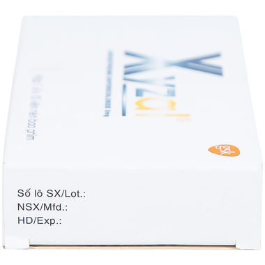 Thuốc Xyzal 5mg GSK giảm viêm mũi dị ứng, mày đay (1 vỉ x 10 viên)