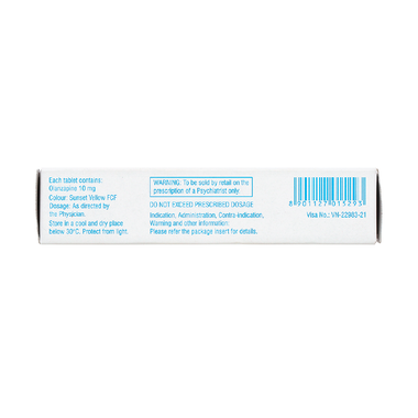 Thuốc Oleanzrapitab 10mg Điều Trị Tâm Thần Phân Liệt (Hộp 5 Vỉ X 10 Viên)