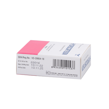 Thuốc bột pha tiêm Hydrocortison J Bidiphar giúp chống viêm, chống dị ứng, chống ngứa (1 ống x 2ml)