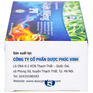 Thuốc Nhiệt Miệng PV Điều Trị Viêm Loét Miệng, Lưỡi Và Miệng Môi Sưng Đau (Hộp 5 Vỉ X 10 Viên)