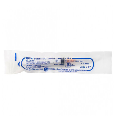 Bơm tiêm 5ml Vinahankook (100 cái)