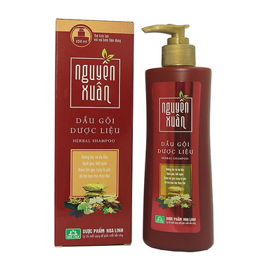 Dầu gội dược liệu Nguyên Xuân nâu dưỡng tóc, da đầu, sạch gàu, hết ngứa (250ml)
