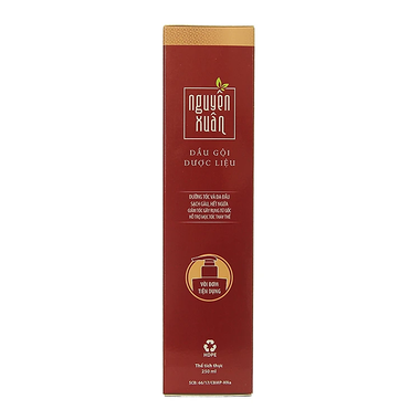 Dầu gội dược liệu Nguyên Xuân nâu dưỡng tóc, da đầu, sạch gàu, hết ngứa (250ml)