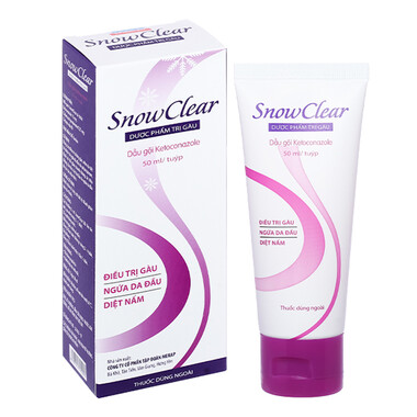 Dầu Gội Trị Gàu SnowClear - Chai 50ml