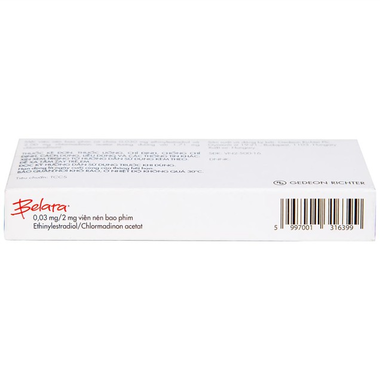 Thuốc Belara Có Tác Dụng Tránh Thai Hằng Ngày (Hộp 1 Vỉ X 21 Viên)
