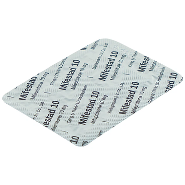 Thuốc Mifestad 10mg hỗ trợ điều trị tránh thai khẩn cấp trong 120 giờ sau khi giao hợp (Hộp 1 viên)