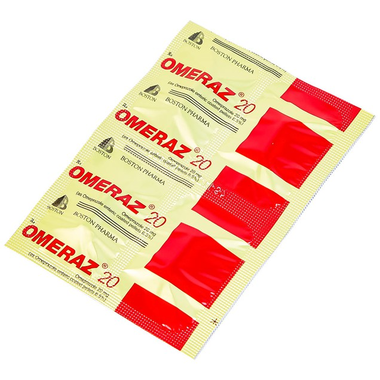 Thuốc Omeraz 20 Boston điều trị và dự phòng tái phát loét dạ dày, tá tràng (5 vỉ x 4 viên)