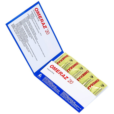 Thuốc Omeraz 20 Boston điều trị và dự phòng tái phát loét dạ dày, tá tràng (5 vỉ x 4 viên)