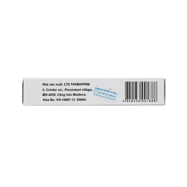 Viên đặt âm đạo Genbay Farmaprim điều trị nhiễm khuẩn, viêm, nấm (2 vỉ x 6 viên)