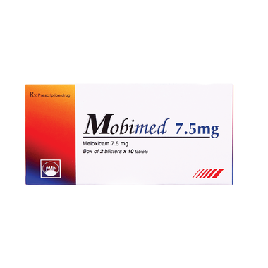 Viên nén Mobimed 7,5mg điều trị viêm khớp dạng thấp, viêm cột sống (2 vỉ x 10 viên)