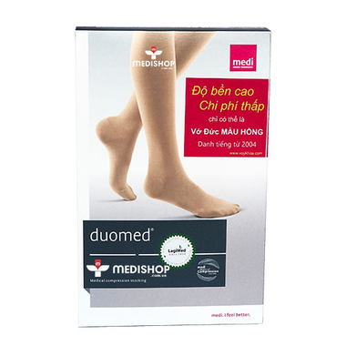 Vớ gối Medi Doumed size II CCL1 hỗ trợ điều trị suy tĩnh mạch