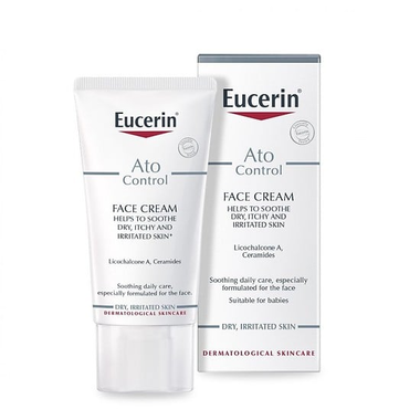 Kem dưỡng da mặt Eucerin AtoControl Face Cream giảm khô, ngứa và mẩn đỏ (50ml)