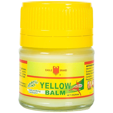 Cao Vàng Con Ó Giảm Đau Đầu, Choáng Váng, Chóng Mặt, Đau Lưng (Lốc 12 Hộp X 20g)