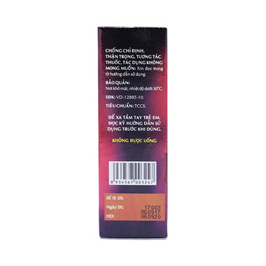 Cồn Xoa Bóp OPC Hỗ Trợ Giảm Nhức Mỏi, Thấp Khớp, Bong Gân (Chai 50ml)