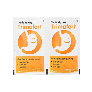 Thuốc dạ dày Trimafort Daewoong điều trị đau dạ dày, ợ nóng, đầy hơi (20 gói x 10ml)