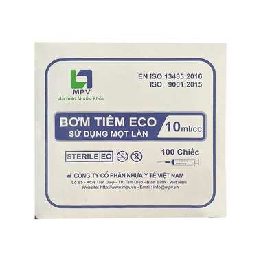 Kim tiêm MPV 10cc sử dụng 1 lần