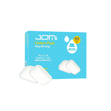 Bông tẩy trang Jomi Bông Tẩy Trang Xỏ Ngón (hộp 90 miếng)