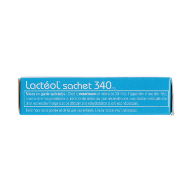 Bột pha hỗn dịch uống Lactéol 340mg điều trị tiêu chảy 10 gói