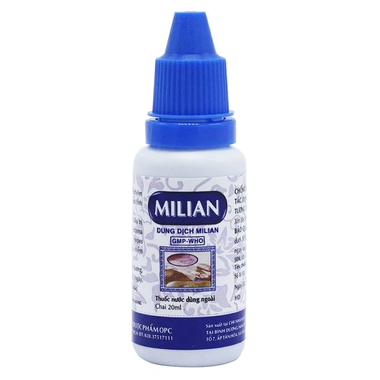 Dung dịch Milian OPC điều trị nhiễm virus ngoài da, chốc lở, viêm da mủ