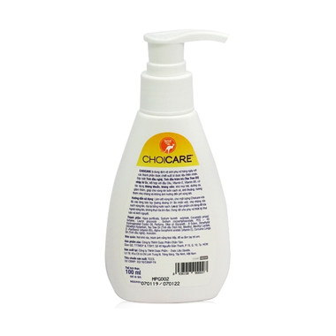 Dung dịch vệ sinh phụ nữ Choicare Nghệ làm sạch, khử mùi (150ml)