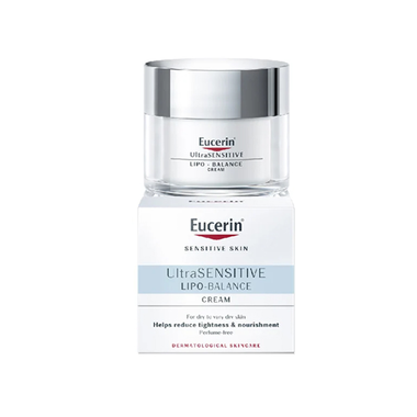 Kem Dưỡng Ẩm Chuyên Sâu Dành Cho Da Khô Và Nhạy Cảm Eucerin UltraSensitive Lipo-Balance Cream (50ml)