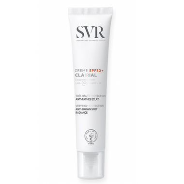 Kem chống nắng SVR Clairial Creme SPF 50+ chống nắng, làm mờ và giảm kích thước các đốm sắc tố trên da