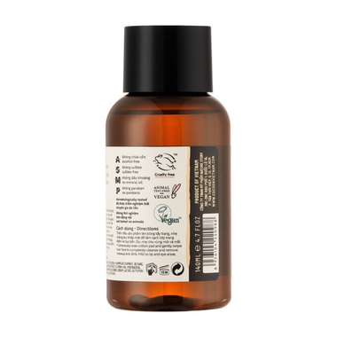 Nước tẩy trang bí đao Cocoon Winter melon micellar water làm sạch da và loại bỏ lớp trang điểm (140ml)