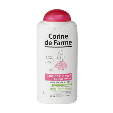 Sữa Tắm 2 Trong 1 Corine de Farme Intimate Wash 2 in 1 (Chai 250ml)