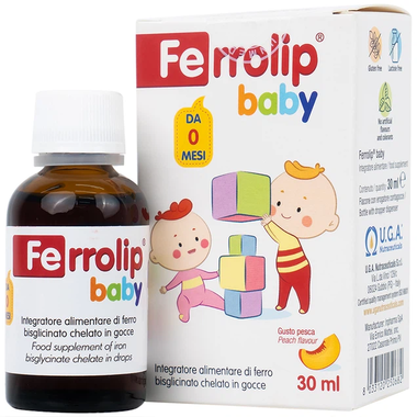 Thực phẩm bảo vệ sức khỏe Ferrolip Baby (30ml)