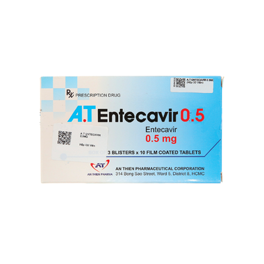 thuoc-a.t-entecavir-0.5mg-dieu-tri-viem-gan-b-man-tinh-3-vi-x-10-vien