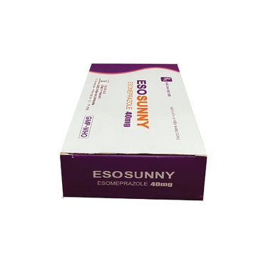 Thuốc Esosunny 40mg điều trị trào ngược dạ dày thực quản hiệu quả (3 vỉ x 10 viên)