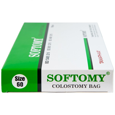 Túi hậu môn nhân tạo Softomy Tanaphar hỗ trợ cho việc bài tiết ở những người bệnh về hệ bài tiết (100 cái)