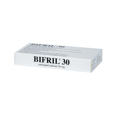 Thuốc Bifril 30mg trị tăng huyết áp, nhồi máu cơ tim (2 vỉ x 14 viên)