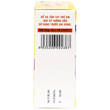 Cốm Unikids Zinc 70 DHG tăng cường sức đề kháng (24 gói x 1.5g)