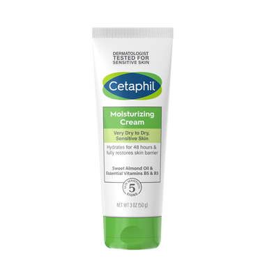Kem dưỡng ẩm Cetaphil Moisturizing Cream hỗ trợ làm mềm và ẩm da (50g)
