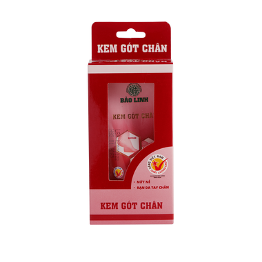 Kem gót chân Bảo Linh trị nứt gót chân, kháng khuẩn, kháng nấm (25g)