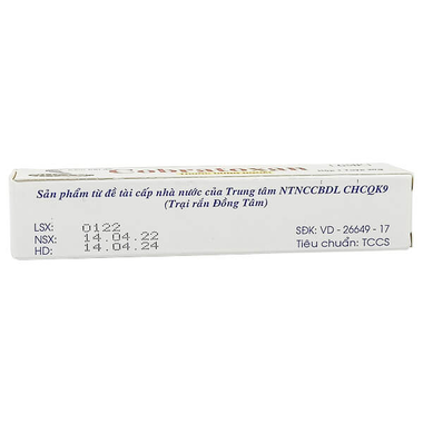 Kem xoa nọc rắn COBRATOXAN hỗ trợ giảm đau và chống viêm (Tuýp 20g)