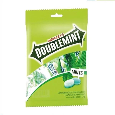 Kẹo ngậm Doublemint Hương Bạc Hà (túi 39gx 30 gói x 2 viên )