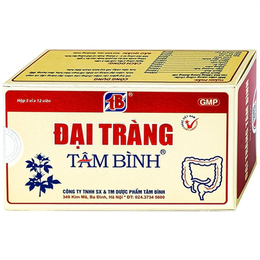 Thực phẩm bảo vệ sức khỏe Đại tràng Tâm Bình (50 viên)