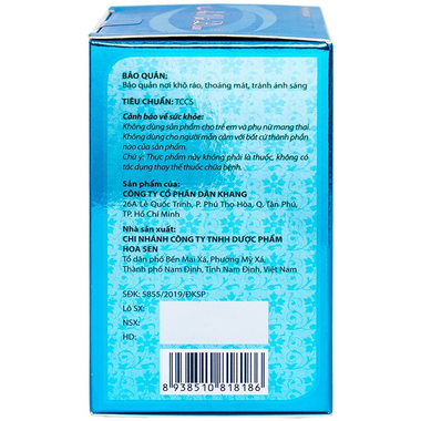 Thực phẩm bảo vệ sức khoẻ An Nữ Đan (60 viên)