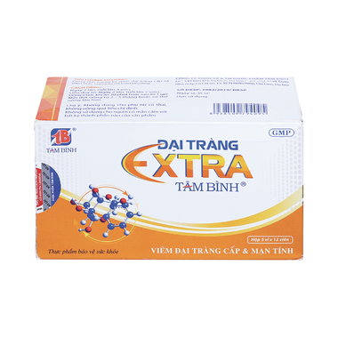 Thực phẩm bảo vệ sức khỏe Đại tràng Extra Tâm Bình (Hộp 60 viên)