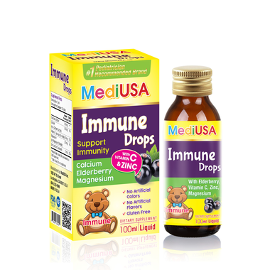 Thực phẩm bảo vệ sức khỏe MediUSA Immune Drops (100mL)